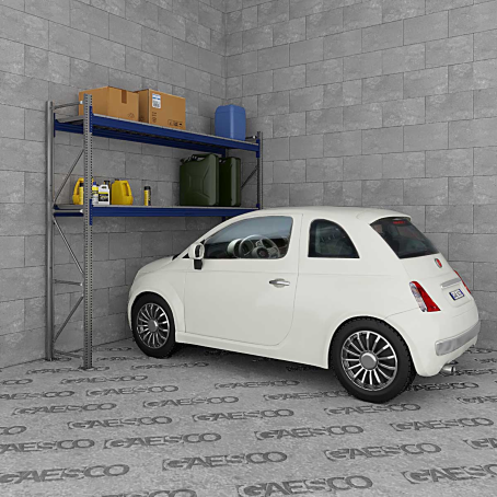 Scaffali metallici per garage MTX70 BOX / cm. L.270xP.60xH.255
