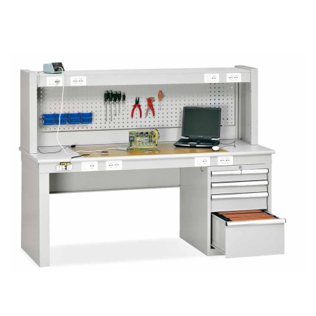 Pannello portattrezzi per banchi elettrici cm. L.150