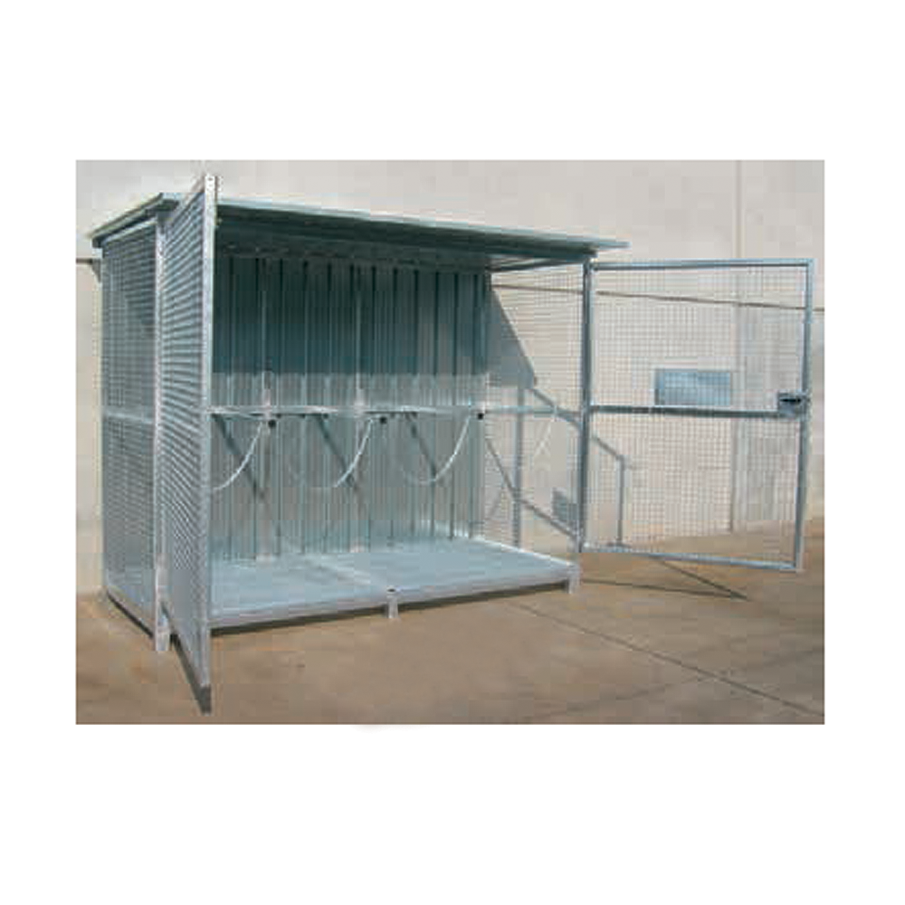 Deposito per bombole Gas - (n.48 Bombole) cm. L.320xP.160xH.245