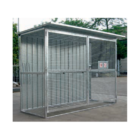 Deposito per bombole Gas - (n.48 Bombole) cm. L.320xP.160xH.230