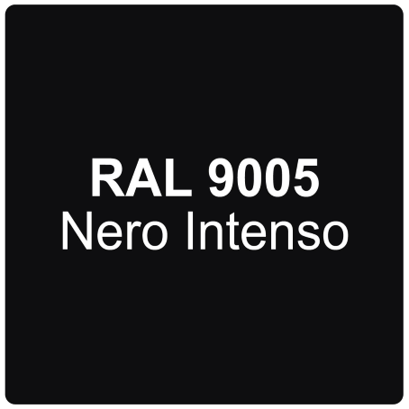 Armadio a Giorno 4 ripiani Rinforzati cm. L.180xP.60xH.200 NERO
