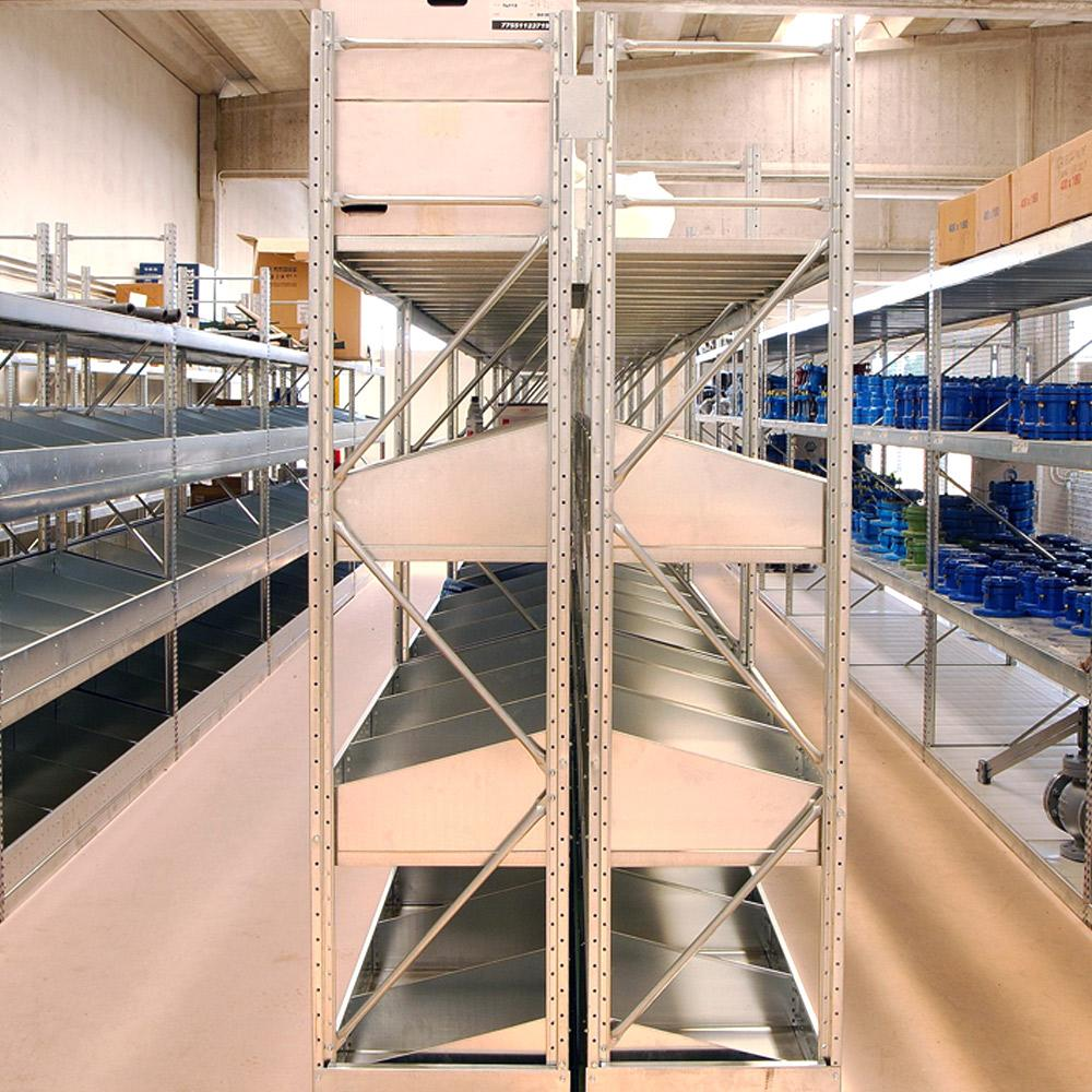 KIT Divisori 4 scomparti per ripiani scaffali Pick/MTX70/ cm. L.180xP.40