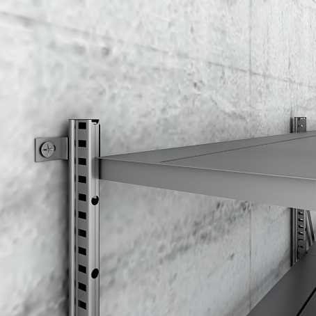 Staffa fissaggio a filo parete per scaffali SIMPLYREX
