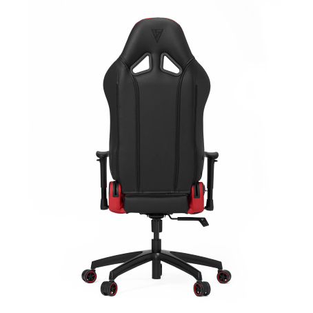 Poltrona Gaming VERTIGO: Reclinabile, Cuscino lombare, Poggiatesta H.125/135 - ROSSO