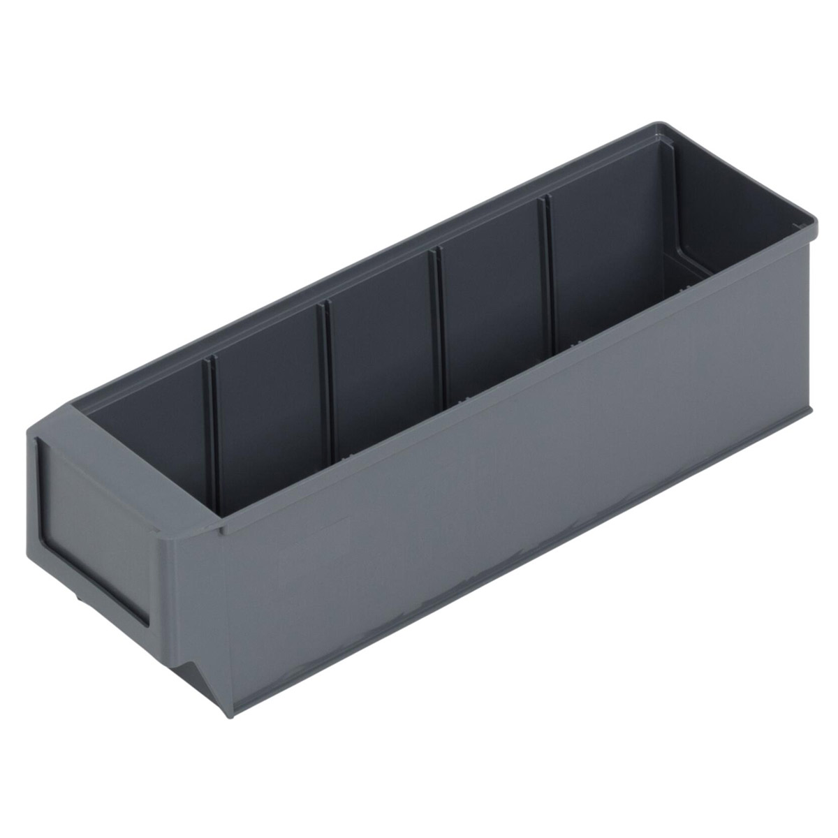 Contenitori portaminuterie per scaffali / cm. L.10xP.30xH.10 GRIGIO