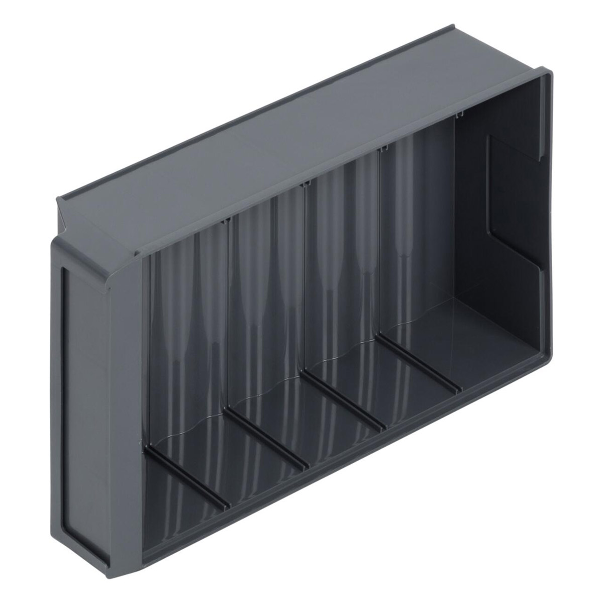 Contenitori portaminuterie per scaffali / cm. L.20xP.30xH.10 GRIGIO