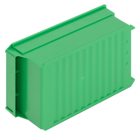 Contenitori portaminuterie per scaffali / cm. L.25xP.40xH.15 VERDE