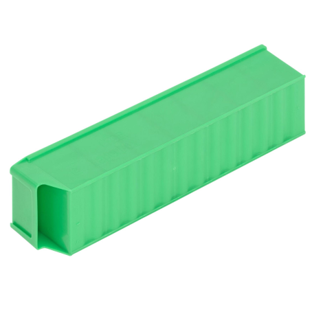 Contenitori portaminuterie per scaffali / cm. L.10xP.40xH.10 VERDE