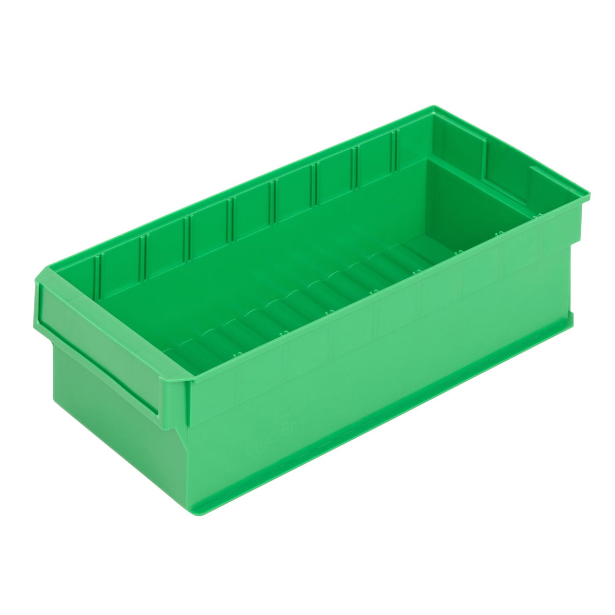 Contenitori portaminuterie per scaffali / cm. L.25xP.50xH.15 / VERDE