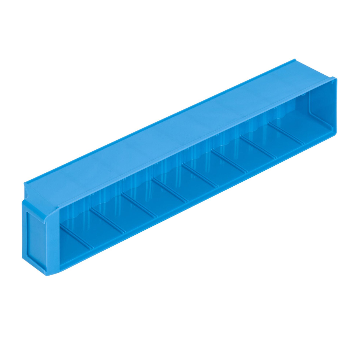 Contenitori portaminuterie per scaffali / cm. L.10xP.50xH.10 BLU