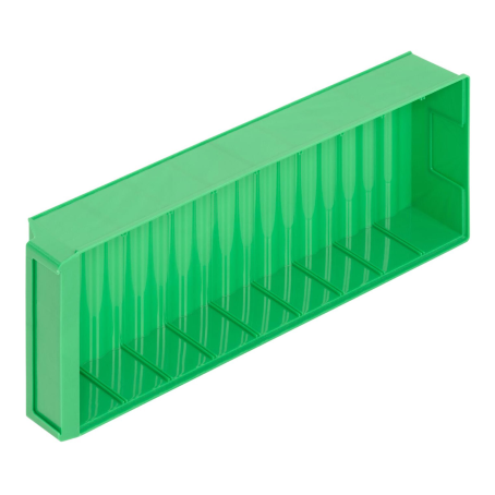 Contenitori portaminuterie per scaffali / cm. L.20xP.50xH.10 VERDE