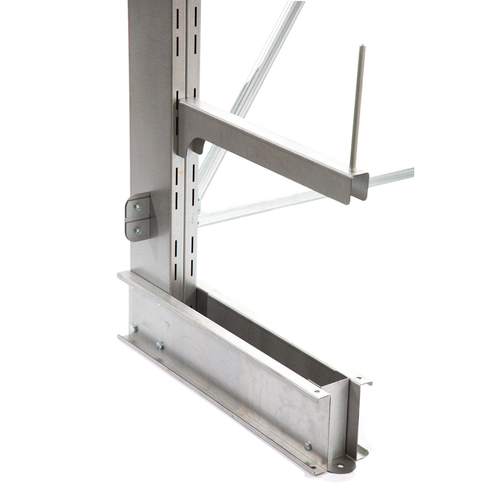 Cantilever da 3 colonne Bifronte con 18 bracci cm 60 / cm. L.312 x P.60 x H.250