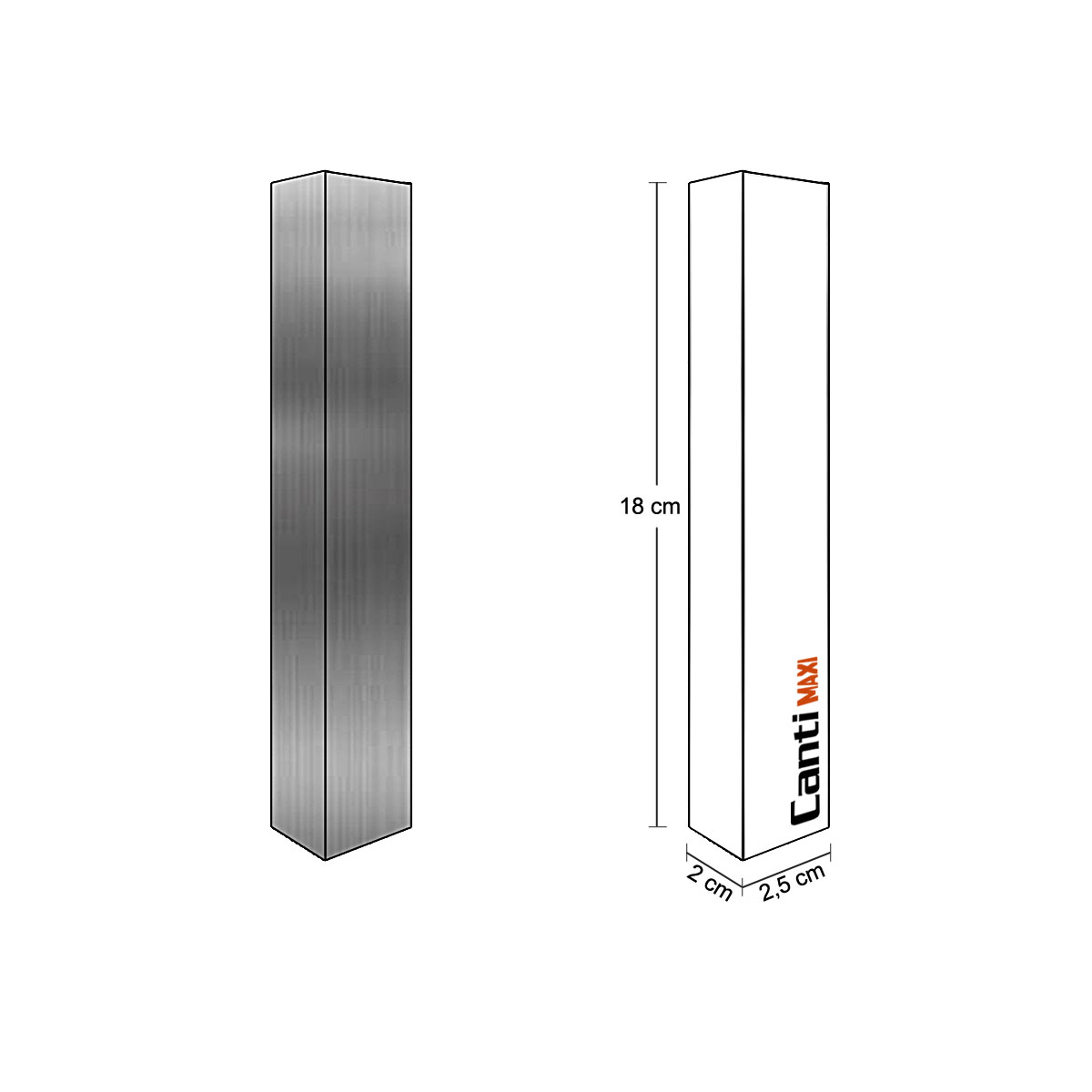 Bolzone per mensola cantilever pesante
