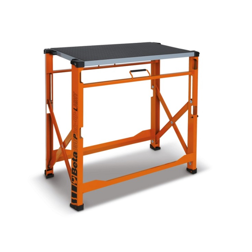 Banco lavoro pieghevole  Light piano zincato (Arancio) / cm. L.90