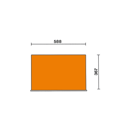 Carrello Beta completo 411 utensili (RSC24A/8) - Arancio