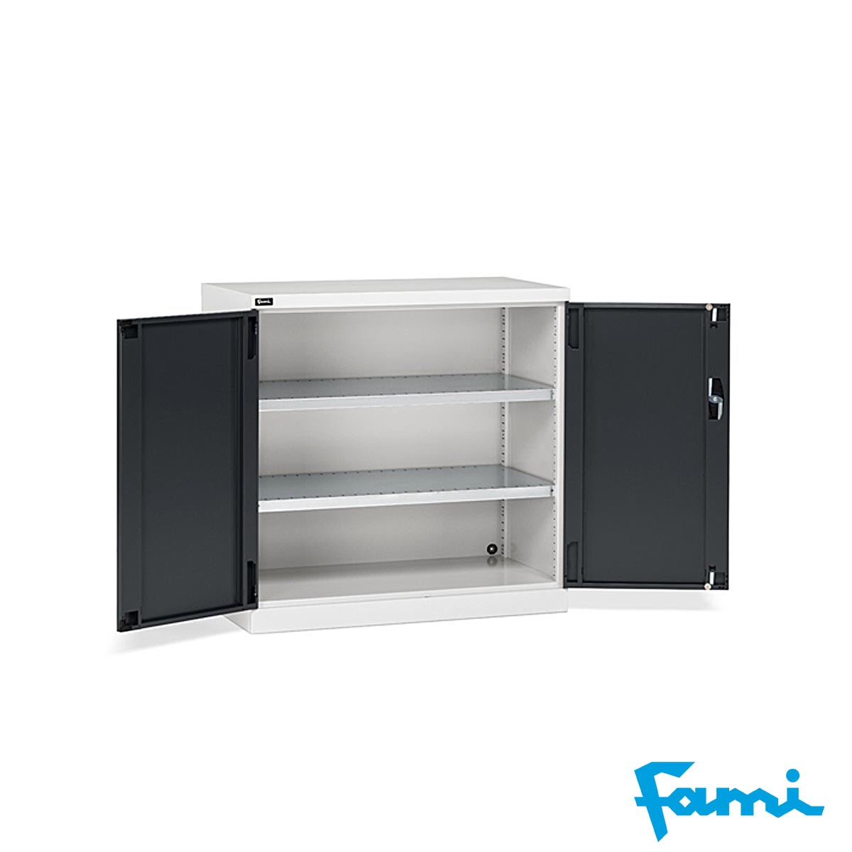 Armadietto basso a 2 Ripiani / cm.100x55x100h FAMI