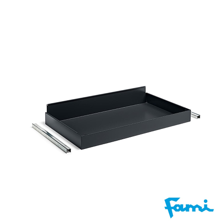 Armadio a 3 Ripiani con vasca / cm.100x55x200h FAMI 
