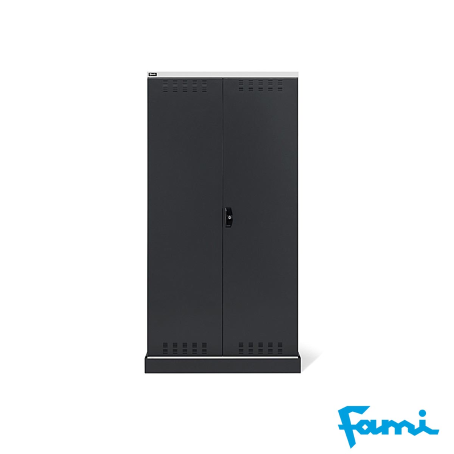 Armadio a Ripiani con 18 taniche / cm.100x55x200h FAMI 
