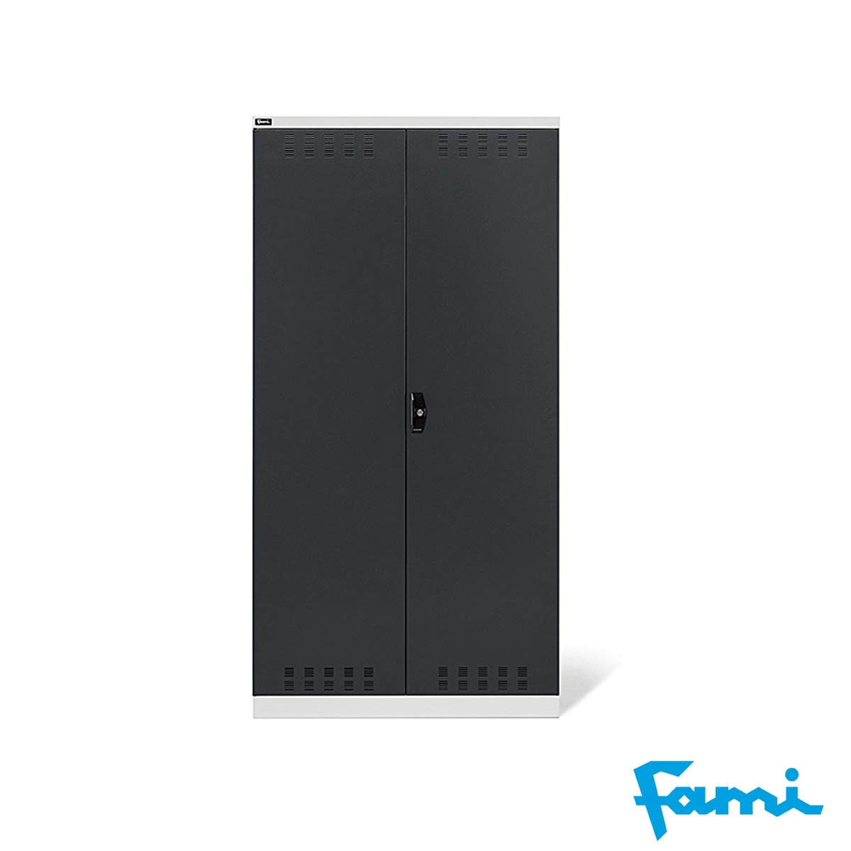 Armadio Officina Componibile (Vuoto) Grigio+Antracite / cm.100x55x200h FAMI 