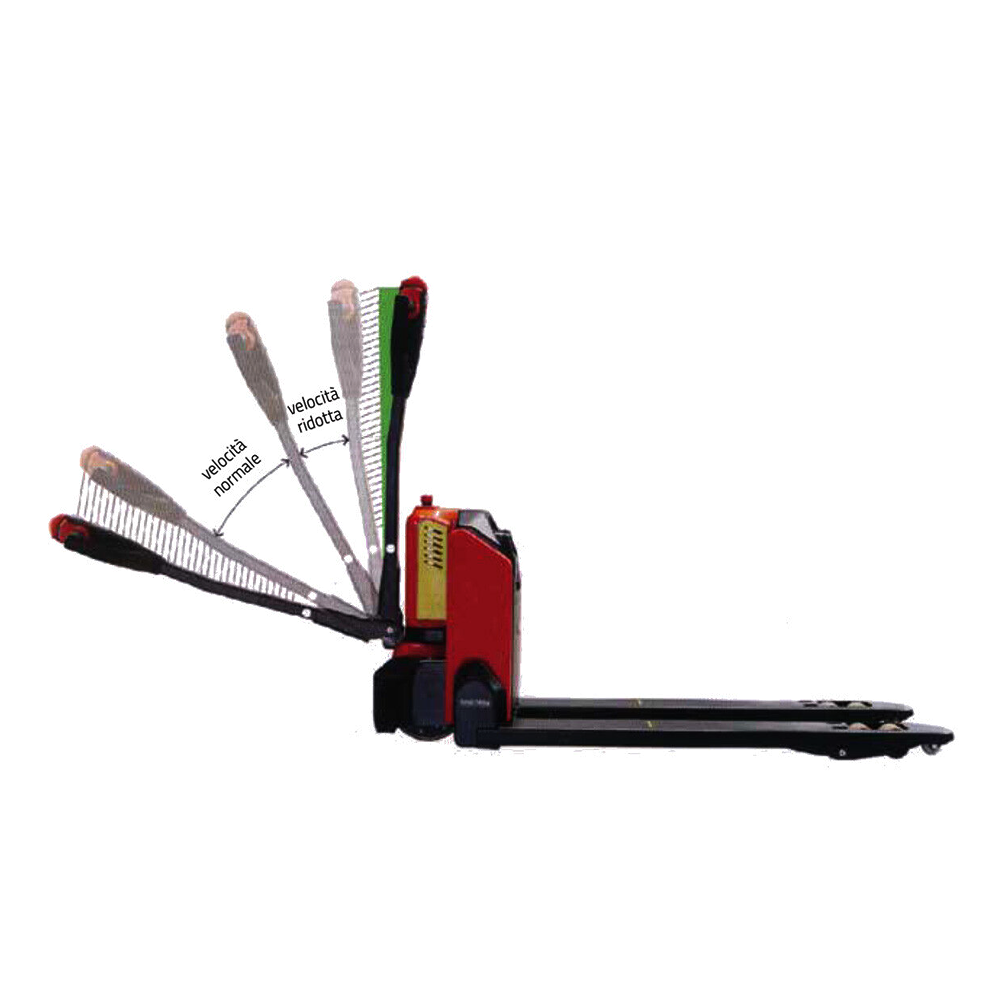 Transpallet elettrico portata 1500 KG / Forche cm. 54x115