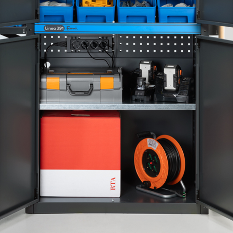 Arredo Per Officina e Garage FAMI 391G15 - Lungh. 304 cm