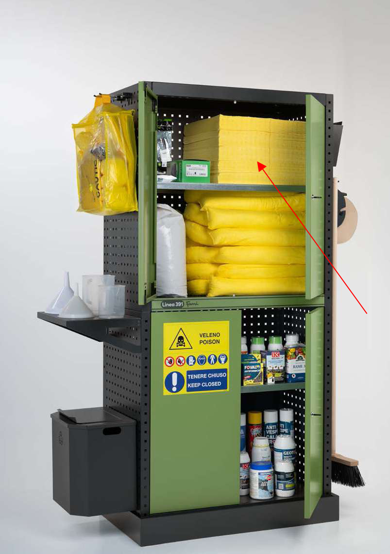 Panni assorbenti per chimici FAMI FAX006489000005 / cm.L.50xH.40 (100 pezzi)