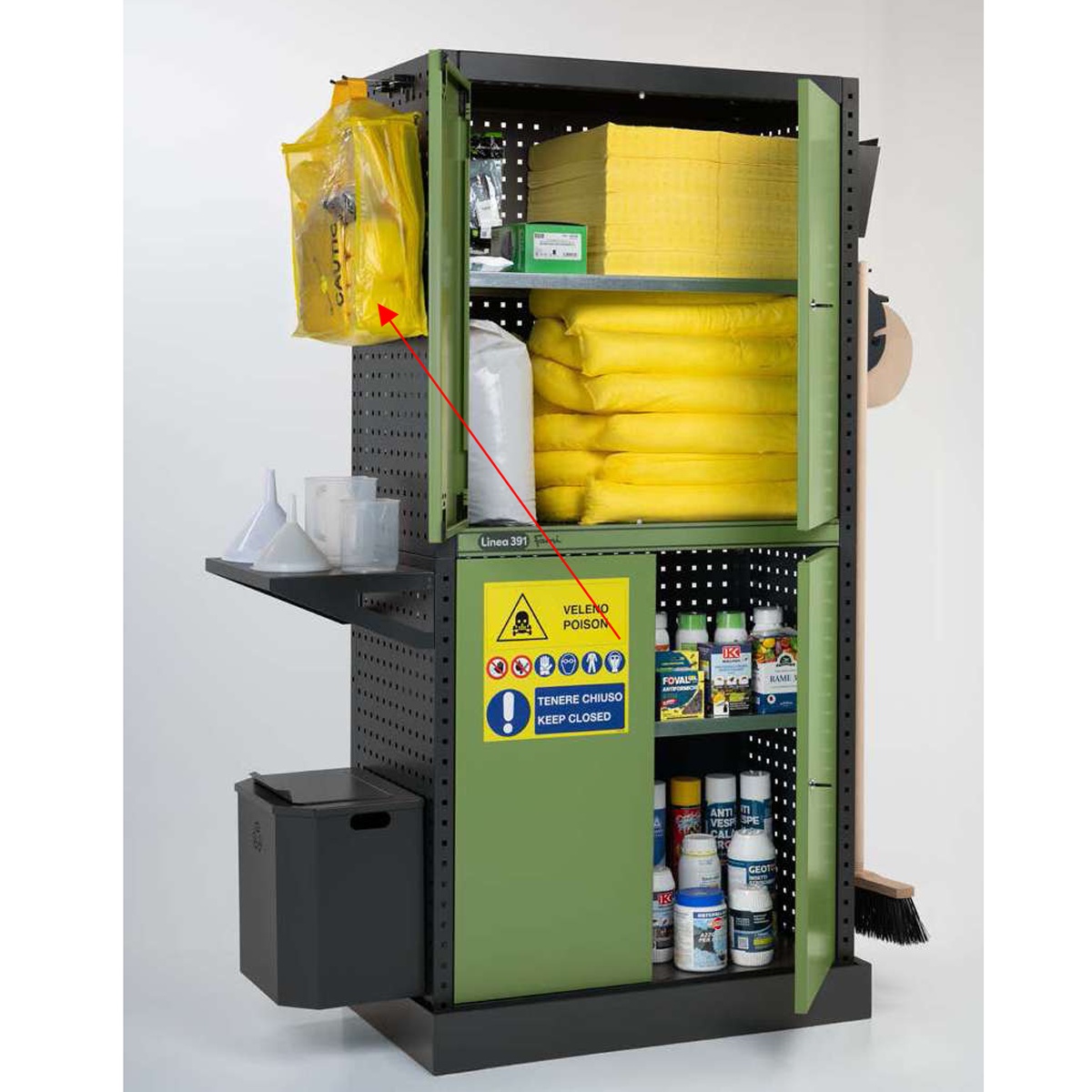 Kit antisversamento prodotti chimici FAMI FAX006687000005 / 30 lt