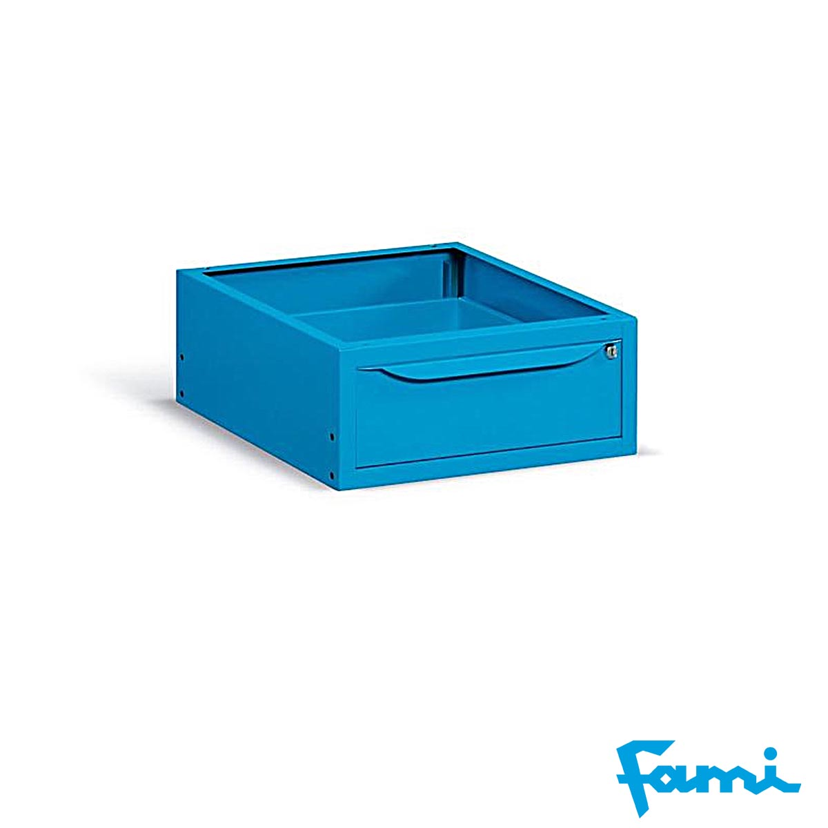 Cassettiera per banco da lavoro con 1 cassetto / cm. L.50xP.60,7xH.21 – FAMI