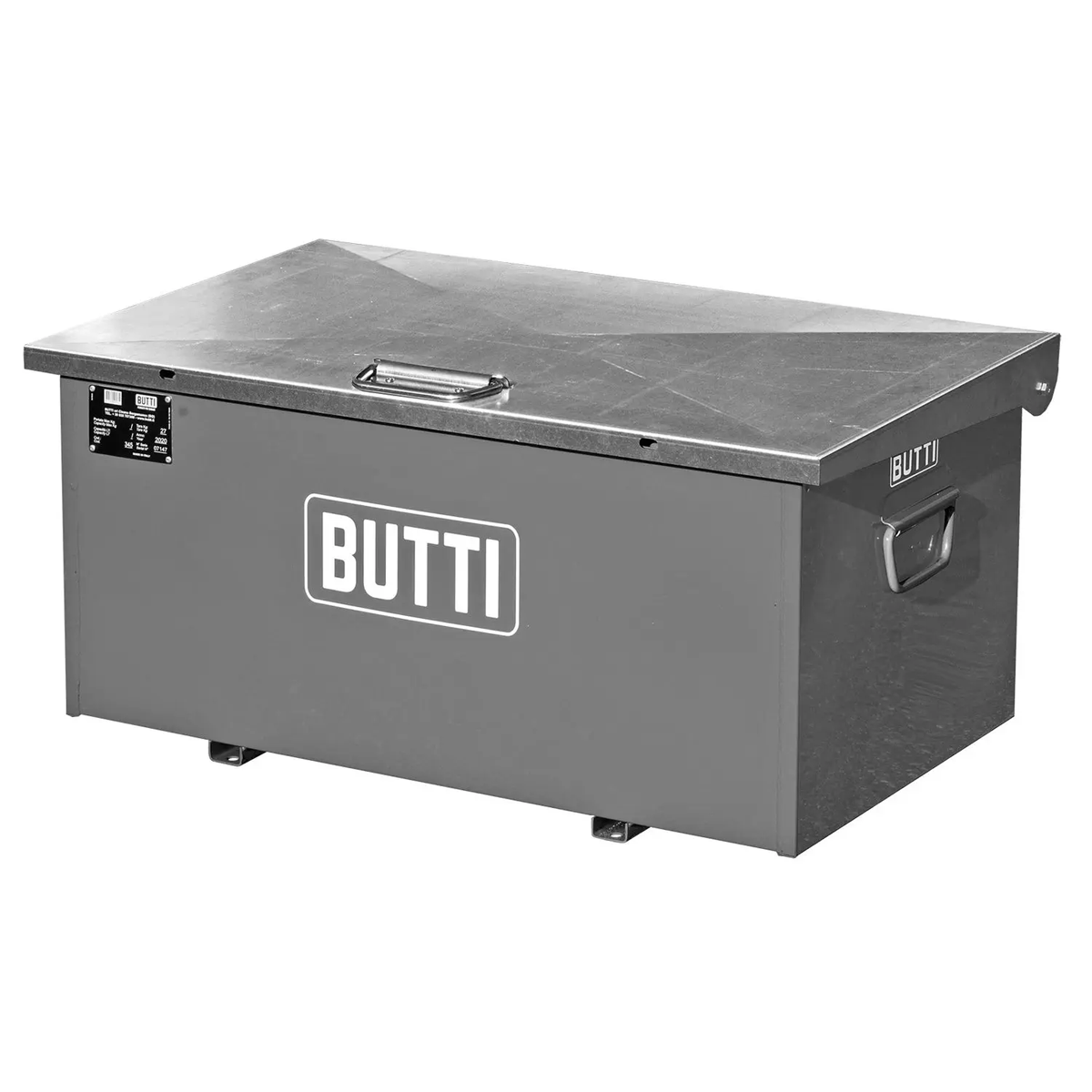 Baule attrezzi in ferro VERNICIATO - cm. 85X50x45 | BUTTI
