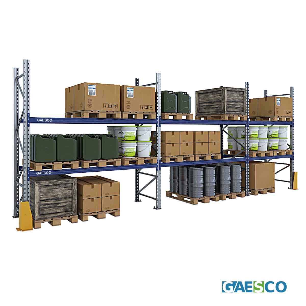 Scaffale Portapallet (24 bancali) - cm. L.760xP.100xH.300 (KIT)