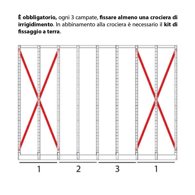 Scaffale con 15 cassette – contenitori 9,4 LT estraibili - cm L.83xP.35xH.110