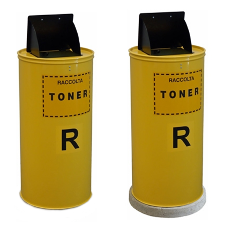 Contenitori per la raccolta di toner esausti / cm. Diam.40xH.80