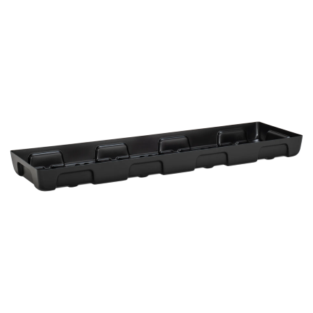 Vasca di Raccolta in PE per scaffali cm.L.130xP.40 (28Lt)