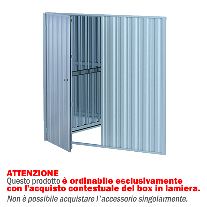Portina passo uomo per Box-Casetta esterno / SX