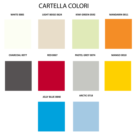 Armadietto per Spogliatoio classico con tetto in laminato HPL / 3 posti