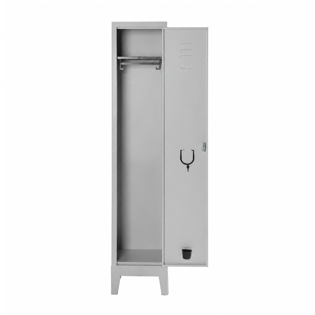Armadietto Spogliatoio Express Slim 1 Posto cm.36x33x180H Grigio C.