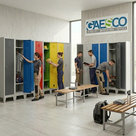 Armadio Spogliatoio Express Slim 1P Portascarpe 36x33x180 Blu